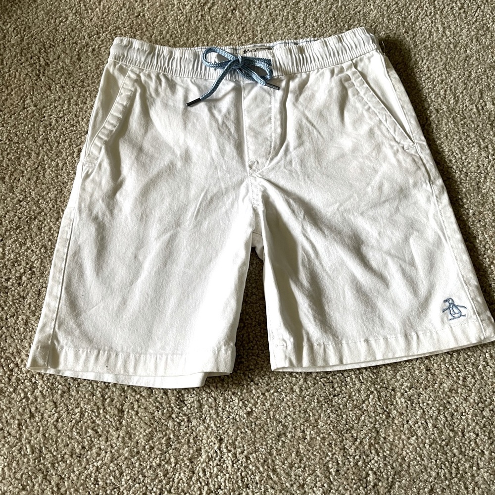 Original Penguin 5Y Boys White Shorts